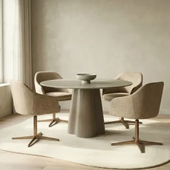 DÉJA Eettafel Esra Groen Rond 120cm
