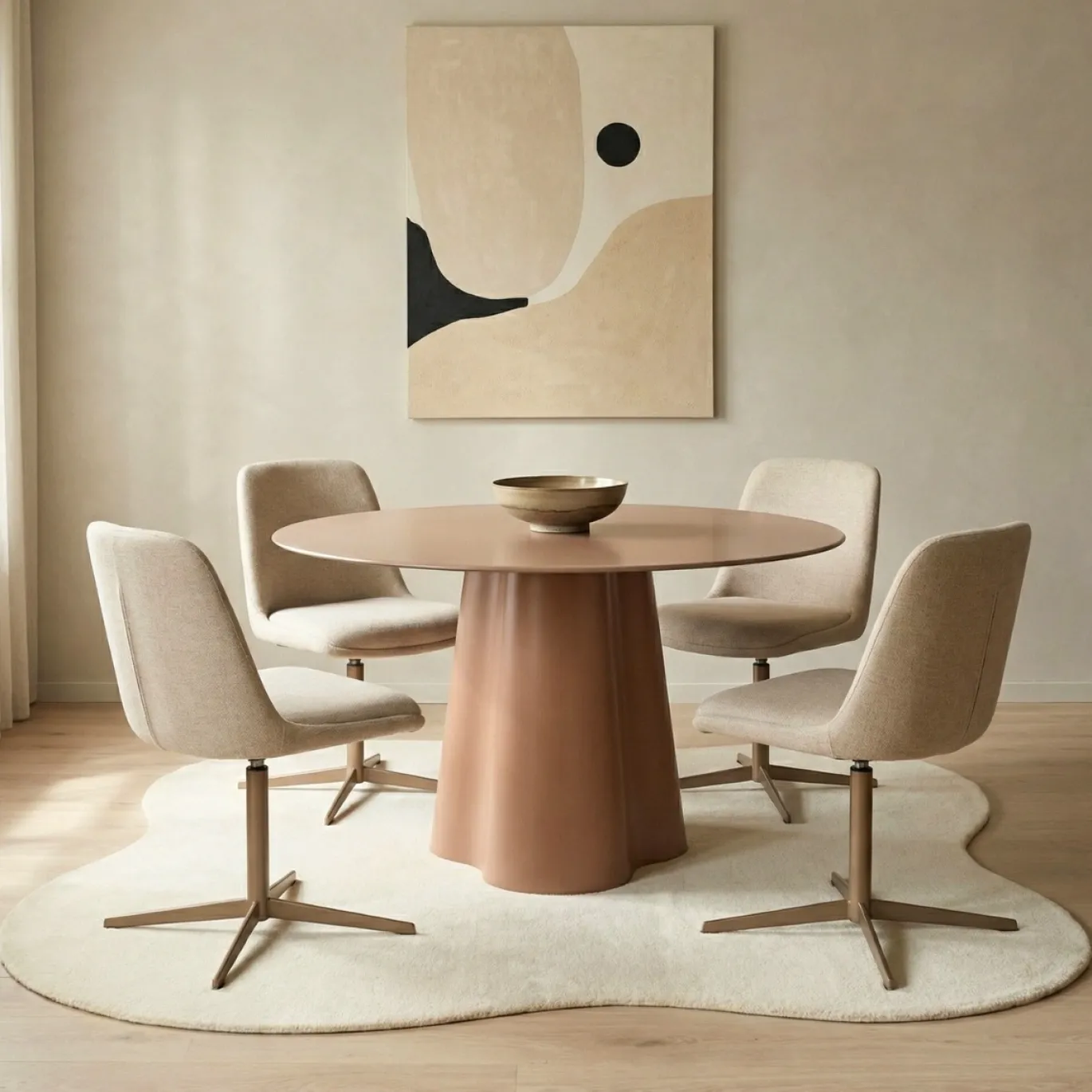 DÉJA Eettafel Esra Terra Rond 120cm