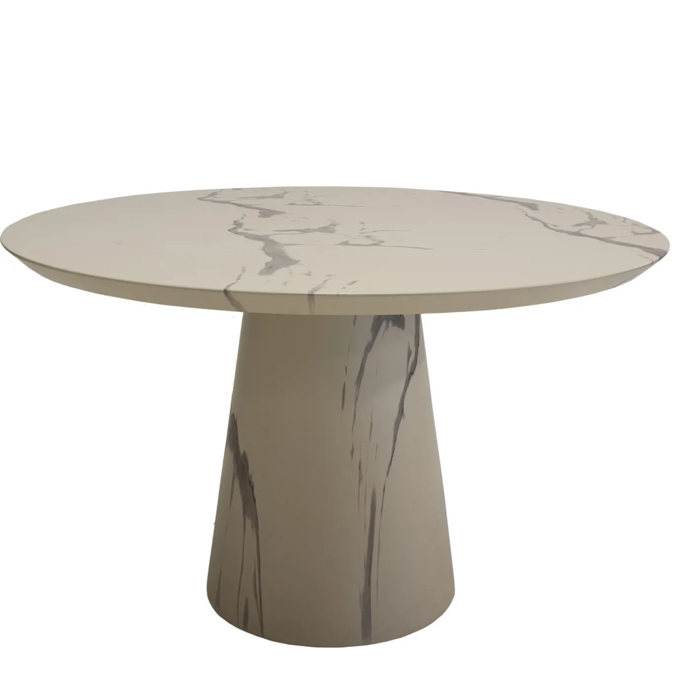 DÉJA Eettafel Flen Marmerlook Rond 120cm