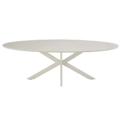DÉJA Eettafel Gimo Beige Ovaal 240cm