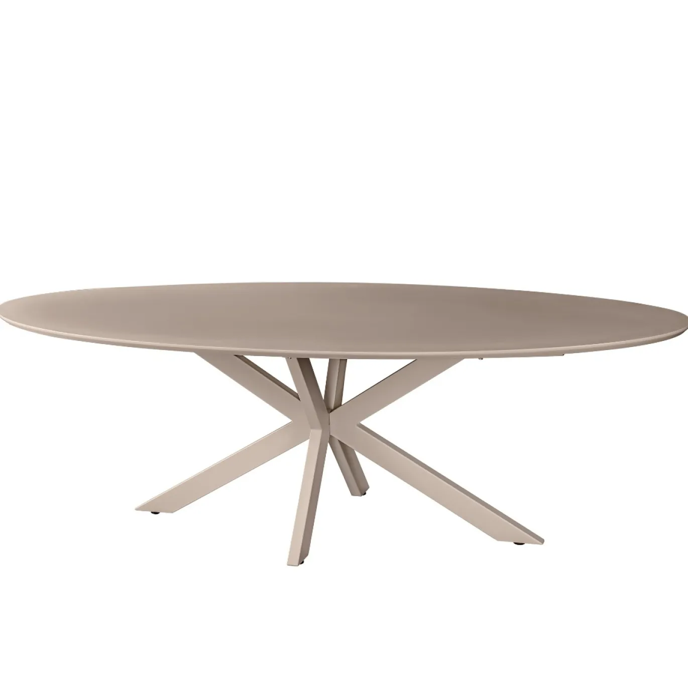 DÉJA Eettafel Gimo Taupe Ovaal 240cm