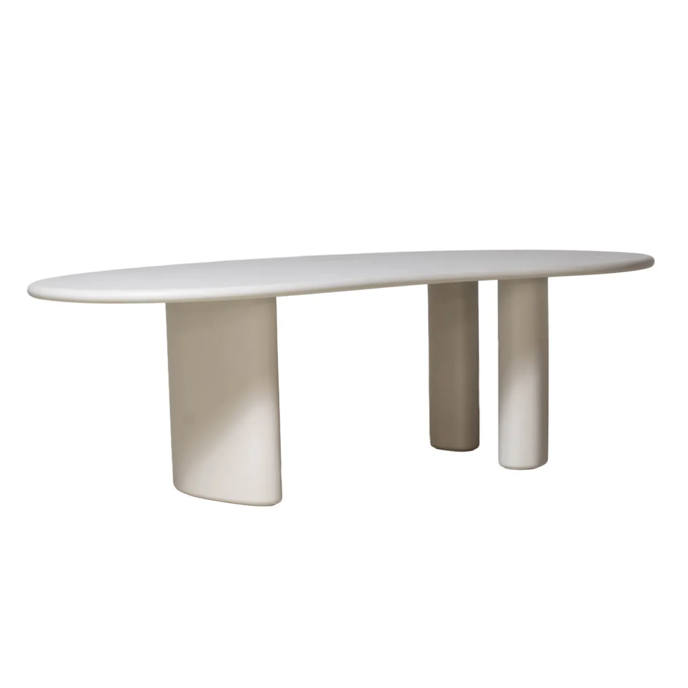 DÉJA Eettafel Gulli Beige Organisch 220cm