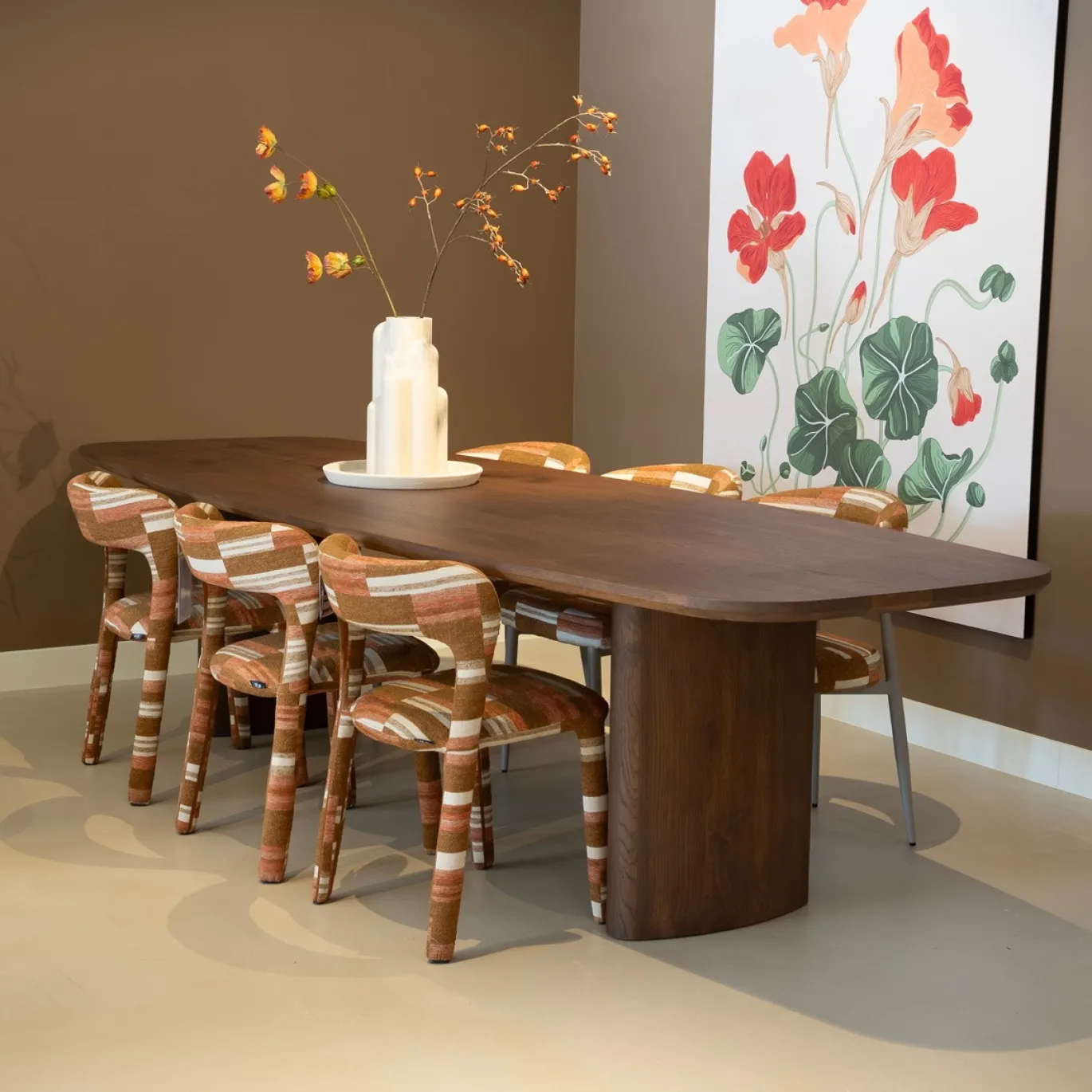 DÉJA Eettafel Hyper Eikenhout Walnoot 320cm