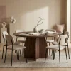 DÉJA Eettafel Iris Walnoot Rond 130cm