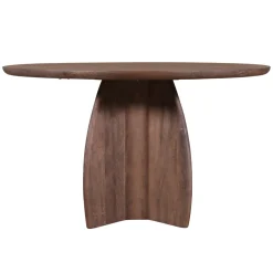 DÉJA Eettafel Iris Walnoot Rond 130cm