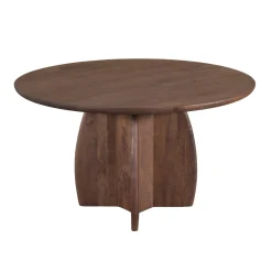 DÉJA Eettafel Iris Walnoot Rond 130cm
