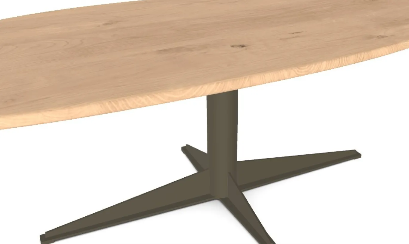 DÉJA Eettafel Jaro Leaf Naturel Eiken 250x115cm