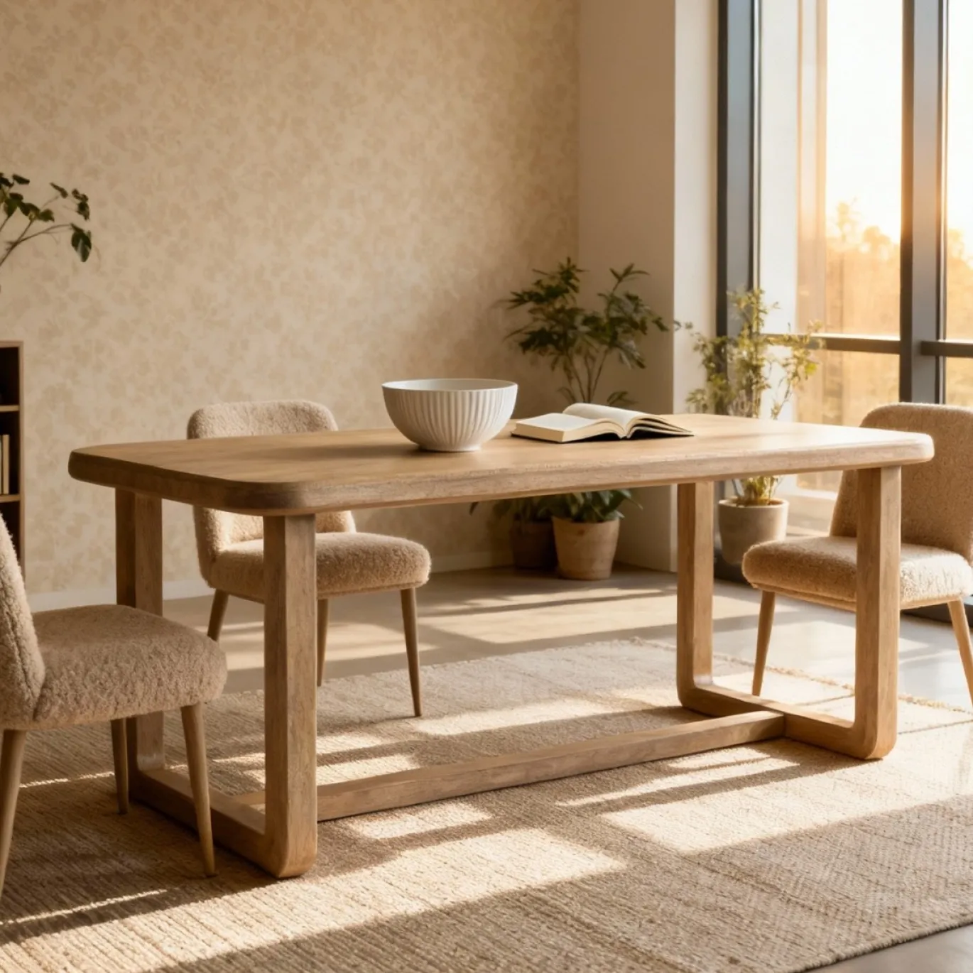 DÉJA Eettafel Loja Naturel 200cm