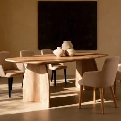 DÉJA Eettafel Majada Naturel Deens Ovaal 200cm