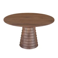 DÉJA Eettafel Marín Walnoot Rond 130cm