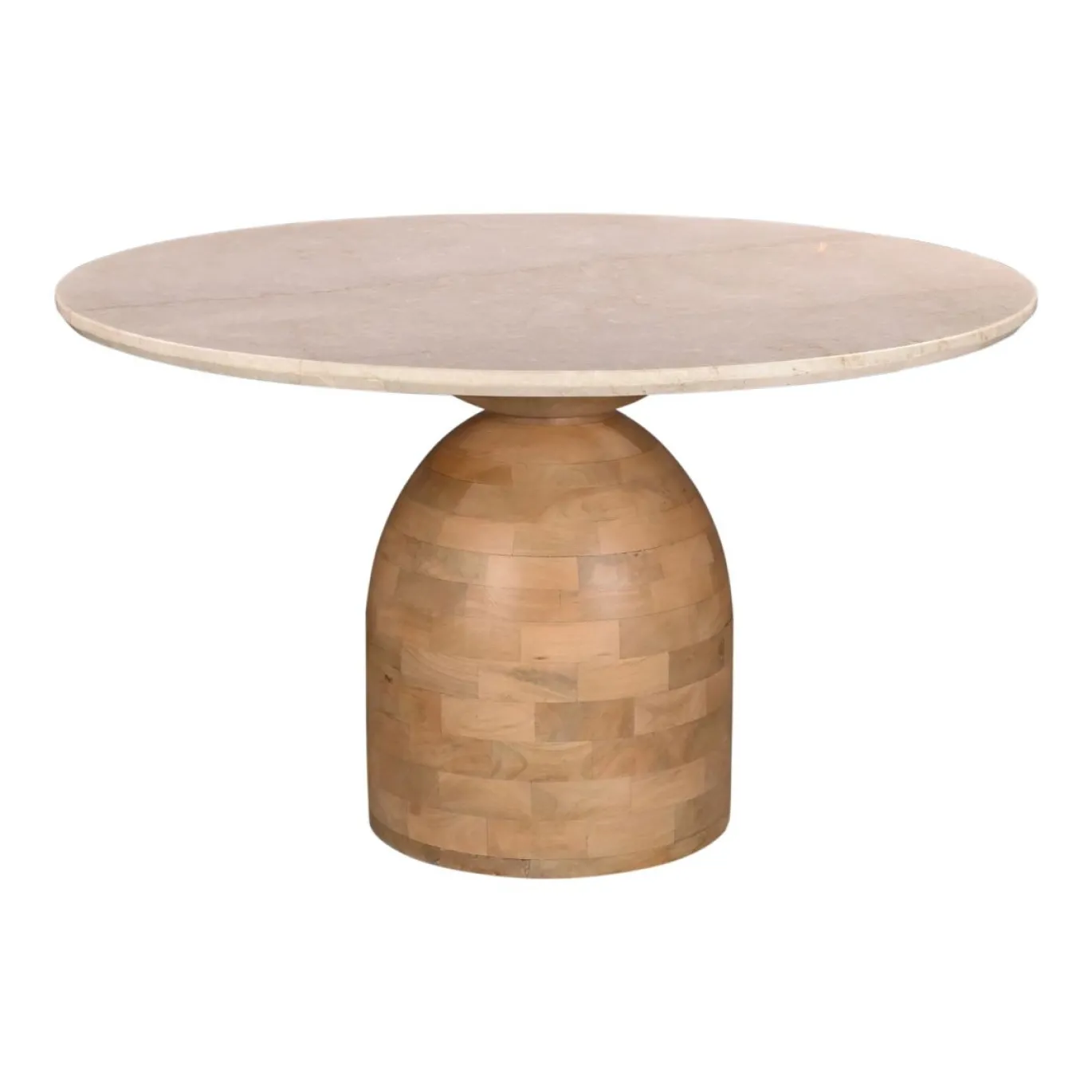 DÉJA Eettafel Miro Marmer Naturel Rond 130cm