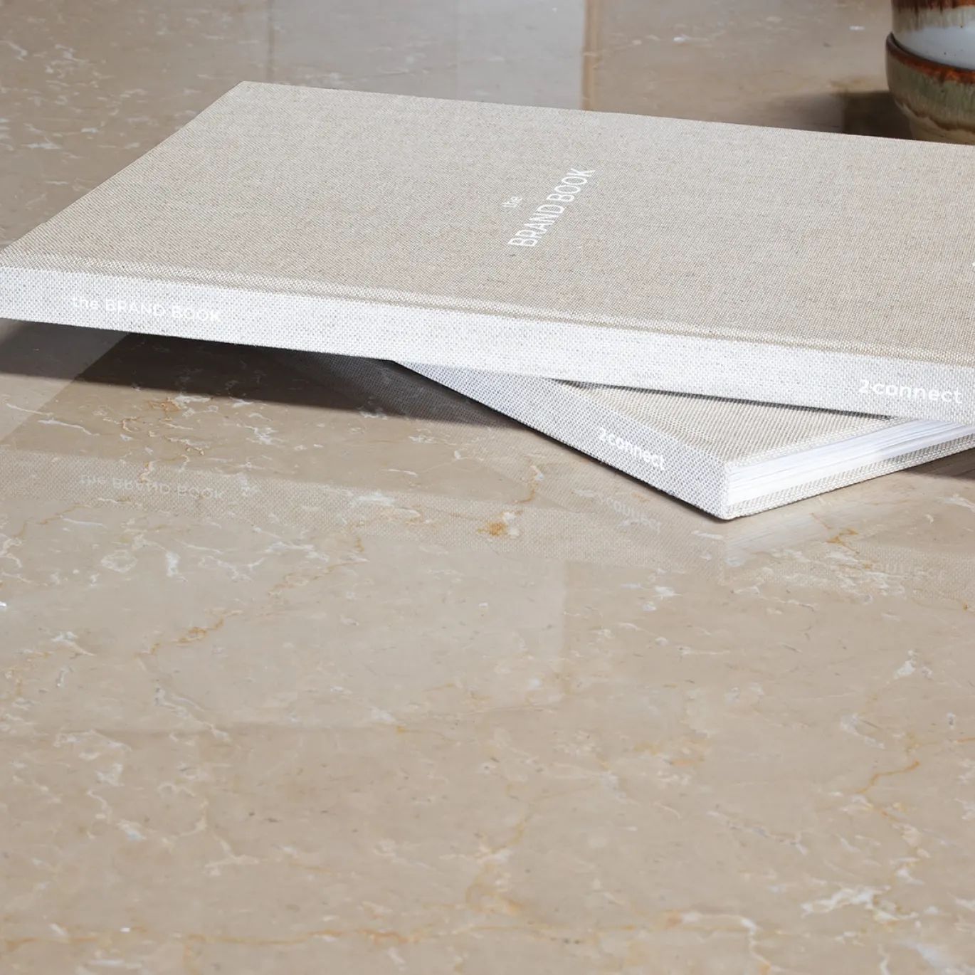 DÉJA Eettafel Miro Marmer Naturel Rond 130cm