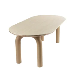 DÉJA Eettafel Mykonos Travertinlook Naturel Ovaal 200cm