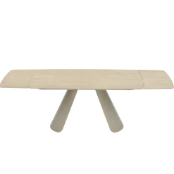 DÉJA Eettafel Oqui Beige Travertinlook Uitschuifbaar 160-240cm