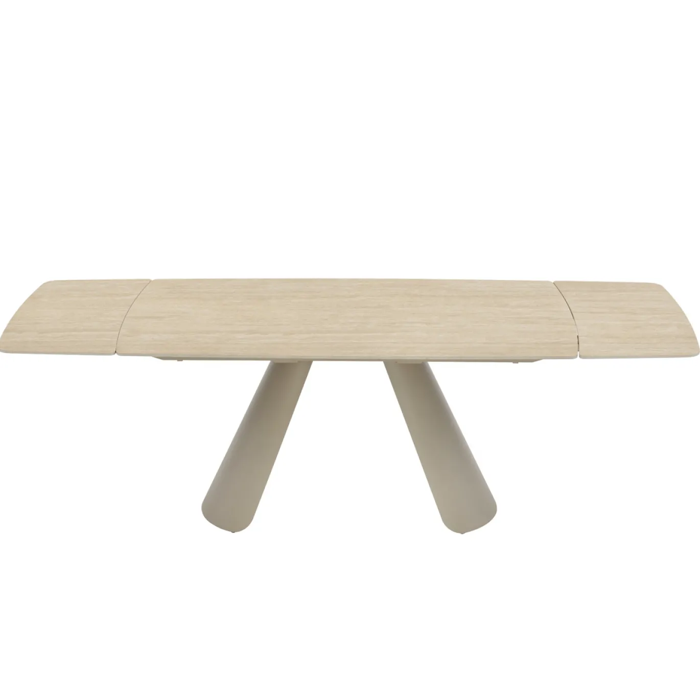 DÉJA Eettafel Oqui Beige Travertinlook Uitschuifbaar 160-240cm