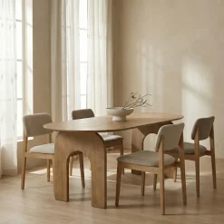 DÉJA Eettafel Vantaa Naturel Ovaal 180cm