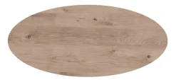 DÉJA Eettafel Vero Ovaal Naturel Eiken 240x120cm