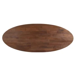 DÉJA Eettafel Xàtiva Walnoot Ovaal 200cm