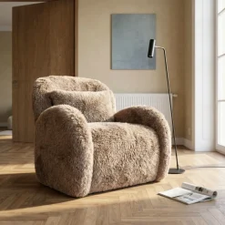 DÉJA Fauteuil Alta Taupe Fluffy