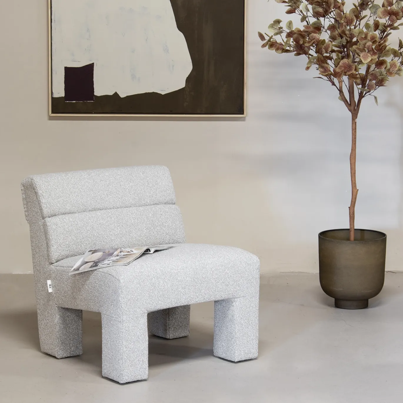DÉJA Fauteuil Emma Taupe