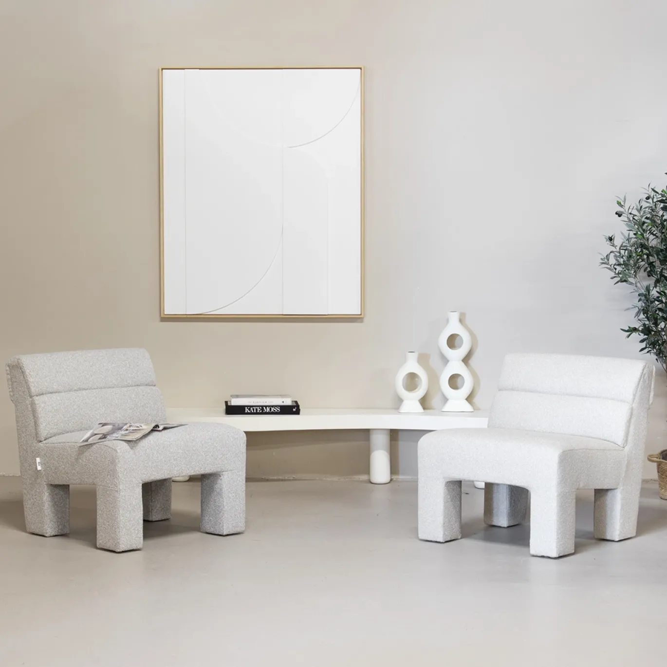 DÉJA Fauteuil Emma Taupe