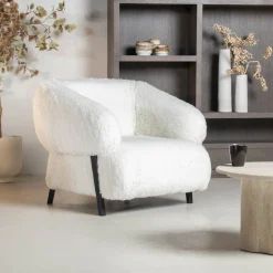 DÉJA Fauteuil Espe Fluffy Beige