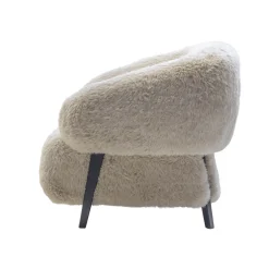 DÉJA Fauteuil Espe Fluffy Taupe