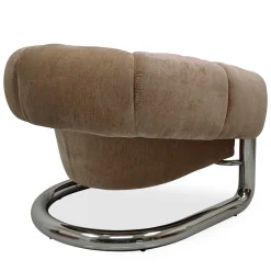 DÉJA Fauteuil Leka Beige/Chrome