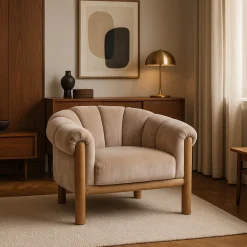 DÉJA Fauteuil Odda Beige