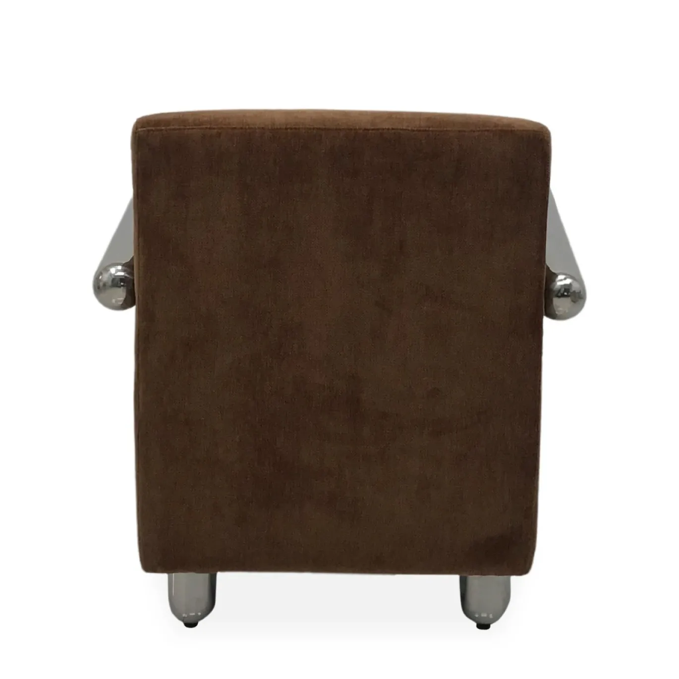 DÉJA Fauteuil Tolga Bruin/Chrome