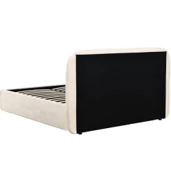 DÉJA Gestoffeerd Bed Dream Beige met Opbergruimte 160x200cm