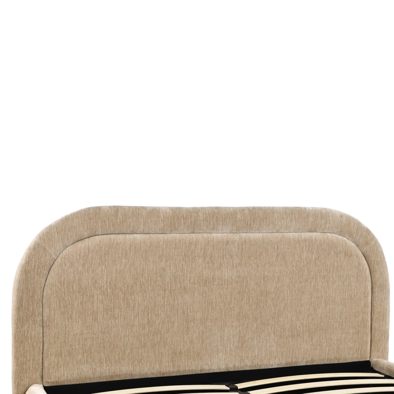DÉJA Gestoffeerd Bed Sato Taupe met Opbergruimte 160x200cm