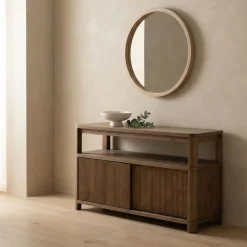 DÉJA Halkastje Malaga Bruin Eiken 90cm