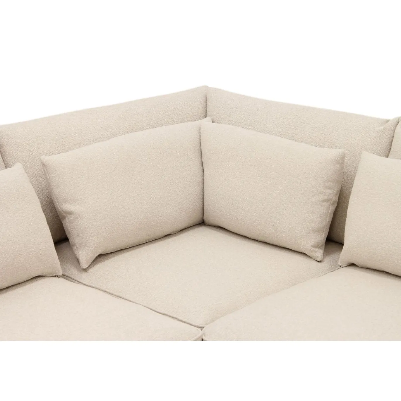 DÉJA Hoekbank 4-zits Monroe Beige Links