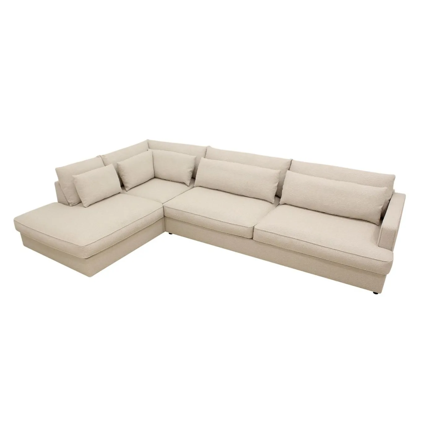 DÉJA Hoekbank 4-zits Monroe Beige Links