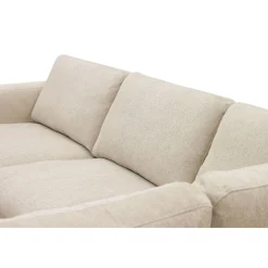 DÉJA Hoekbank 3-zits Parker Beige Rechts