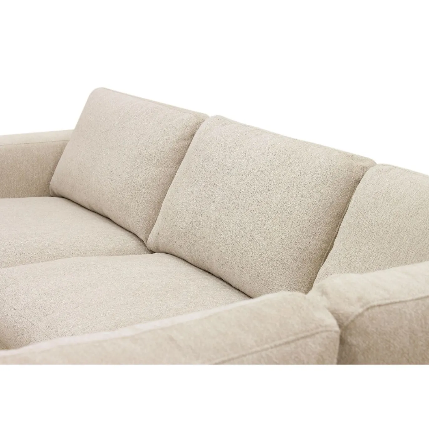 DÉJA Hoekbank 3-zits Parker Beige Rechts