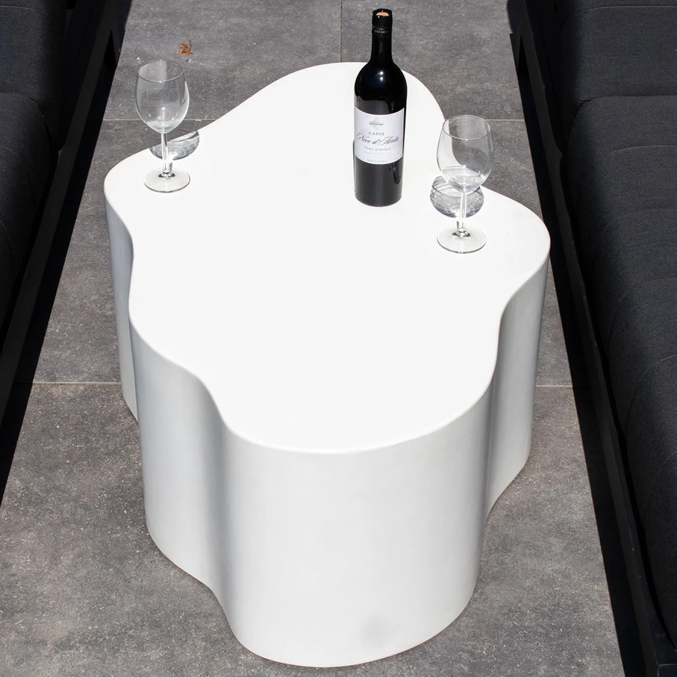 DÉJA Loungetafel Marly Wit Organisch 100cm