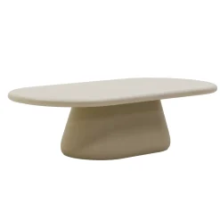 DÉJA Loungetafel Riva Beige 120cm Outdoor