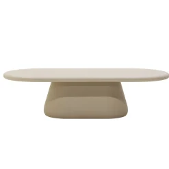 DÉJA Loungetafel Riva Beige 120cm Outdoor