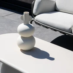 DÉJA Loungetafel Riva Beige 120cm Outdoor