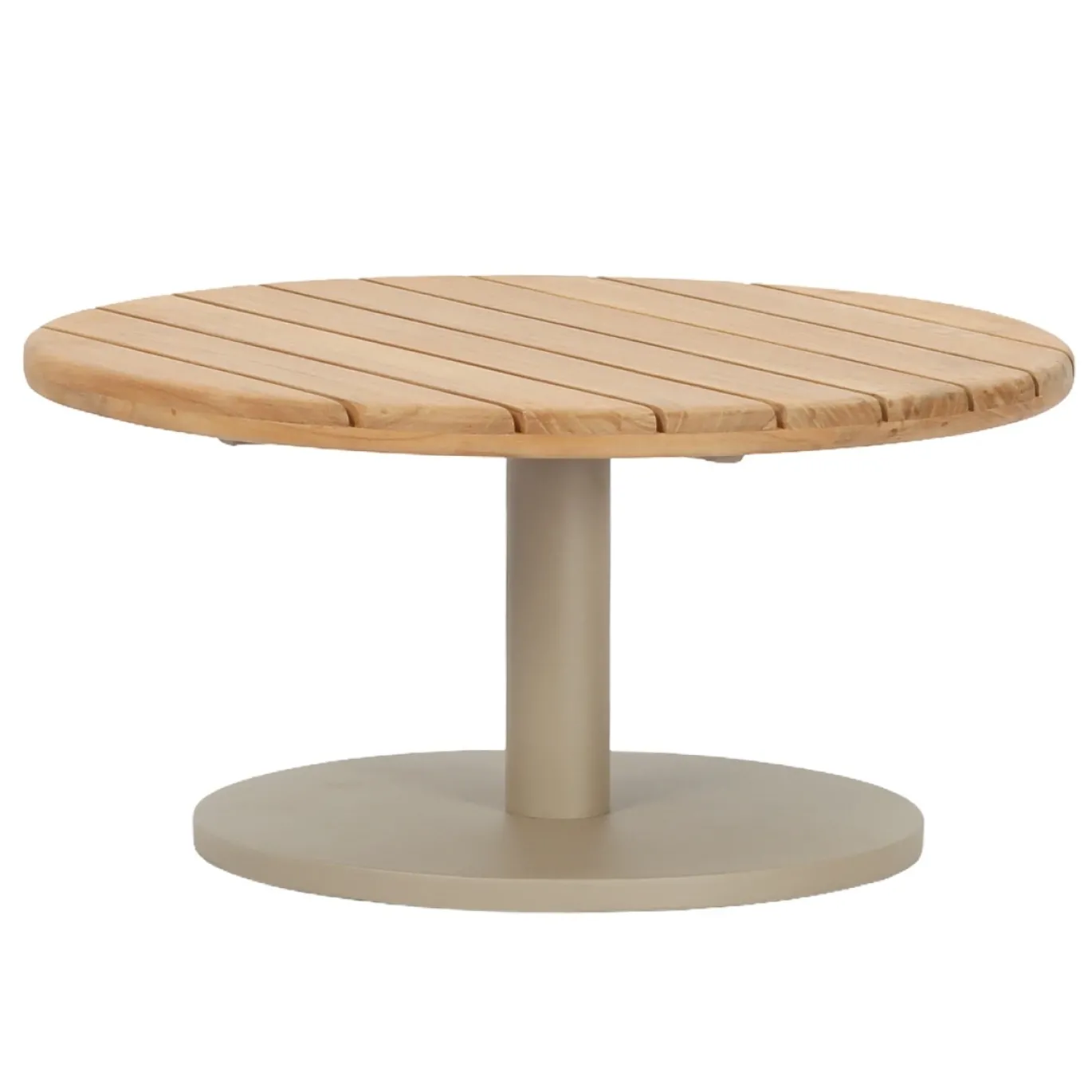 DÉJA Outdoor Salontafel Como Naturel/Taupe Set van 2