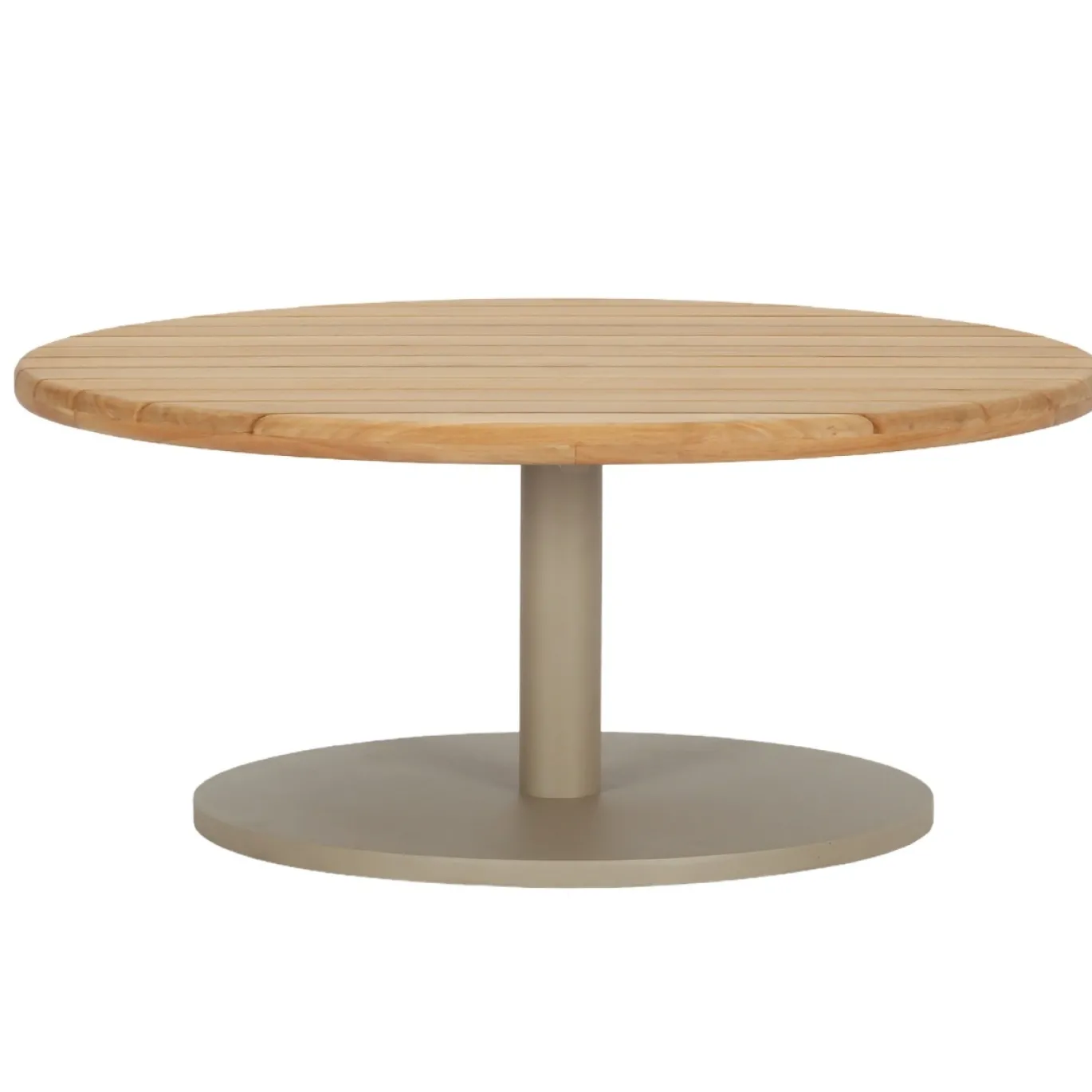 DÉJA Outdoor Salontafel Como Naturel/Taupe Set van 2