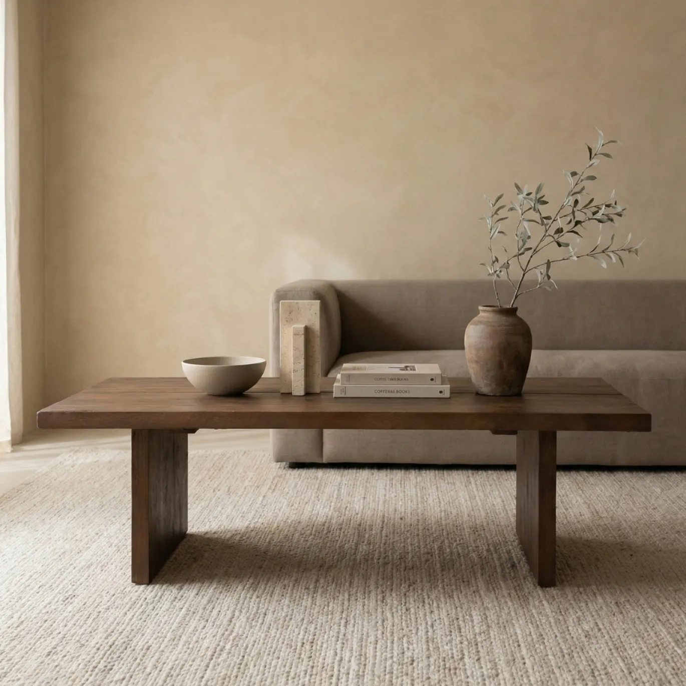 DÉJA Salontafel Espoo Walnoot 120cm