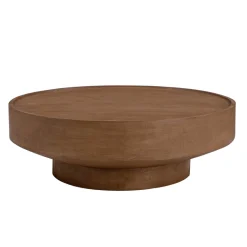 DÉJA Salontafel Gabriel Walnoot Rond 90cm