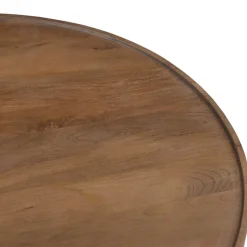 DÉJA Salontafel Gabriel Walnoot Rond 90cm
