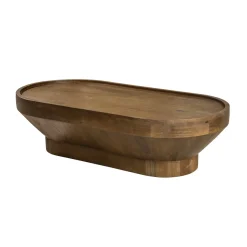 DÉJA Salontafel Gabriel Walnoot Ovaal 120cm