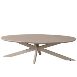 DÉJA Salontafel Gimo Taupe Ovaal 120cm