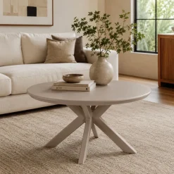 DÉJA Salontafel Gimo Taupe Rond 60cm