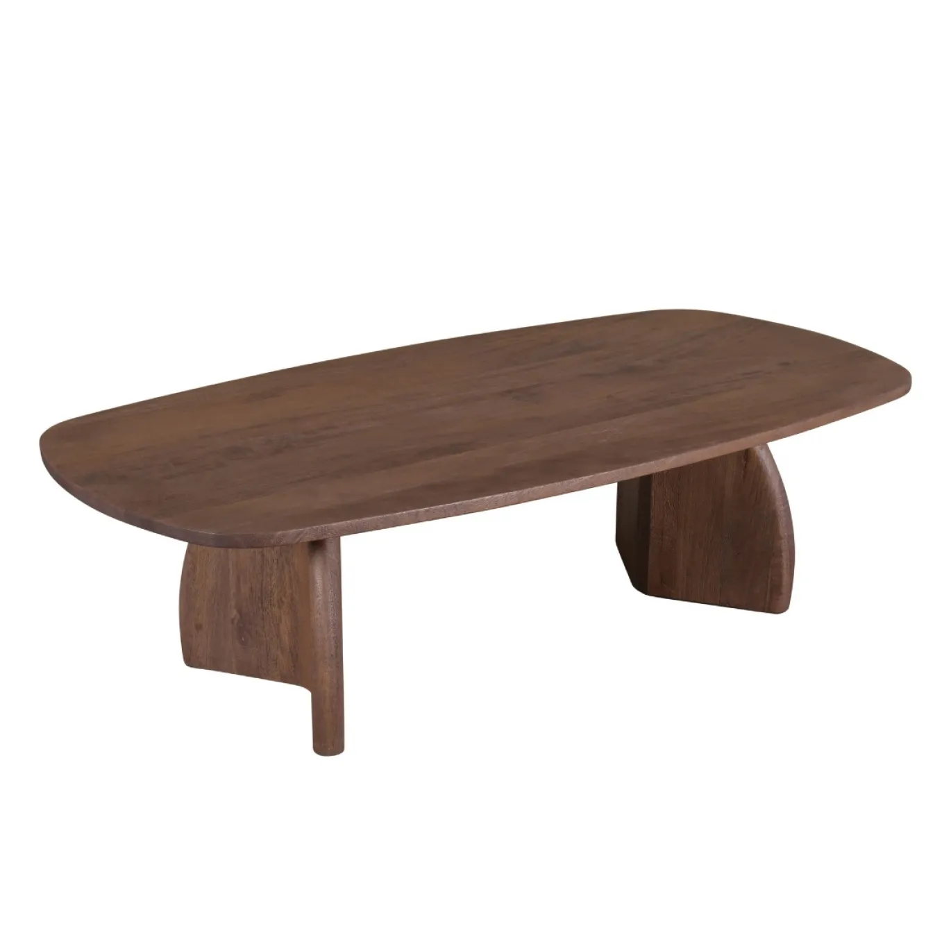 DÉJA Salontafel Majada Walnoot Deens Ovaal 120cm